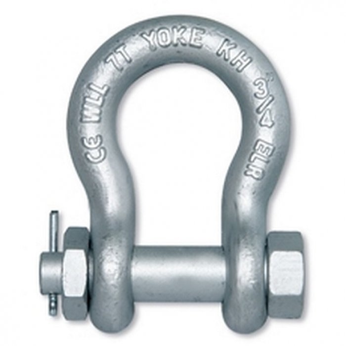 OFFSHORE SHACKLE YOKE MOD.DA-808 | Alioto Group OFFSHORE SHACKLE YOKE MOD.DA-808 | Alioto Group